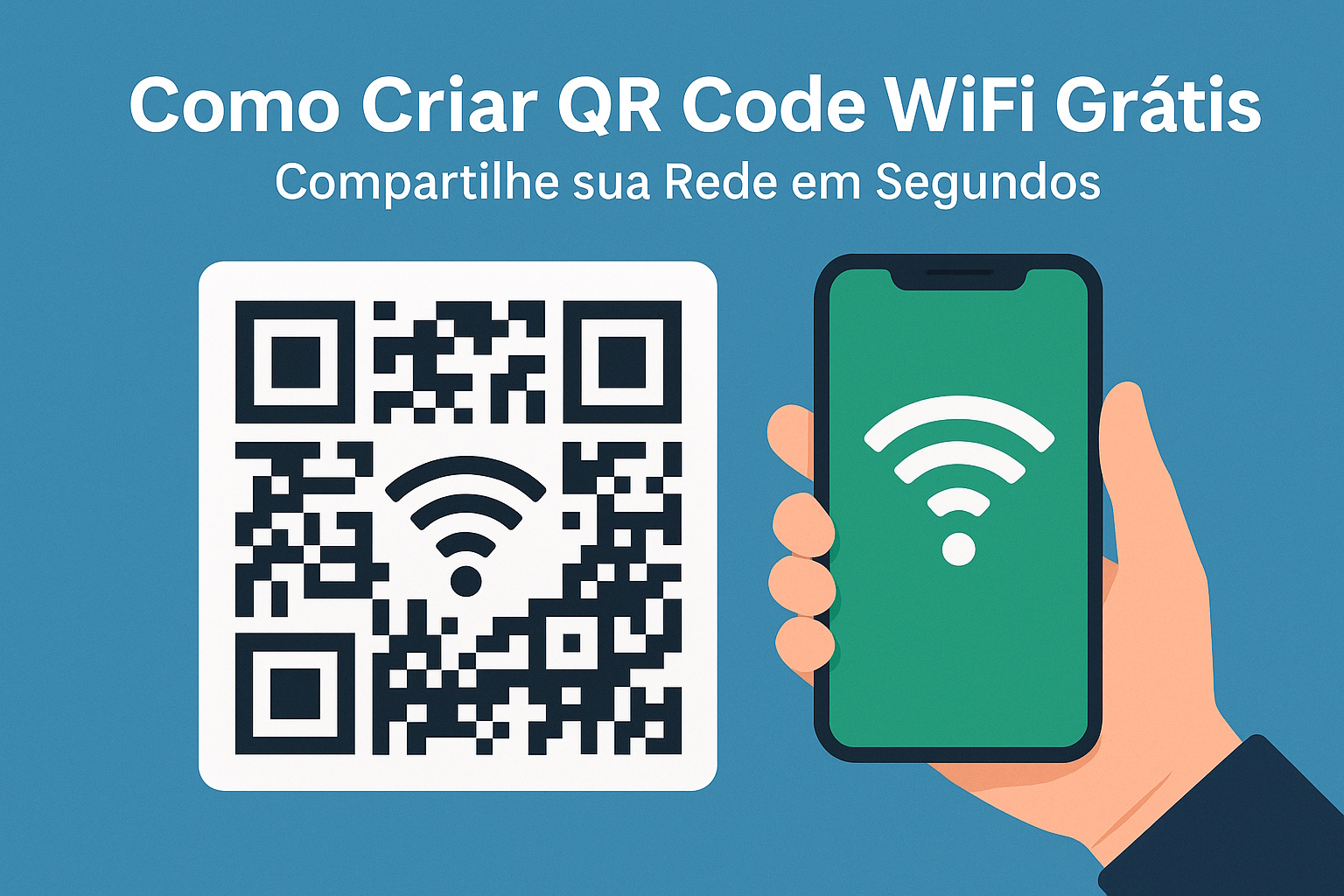 Como Criar QR Code WiFi Grátis: Compartilhe sua Rede em Segundos